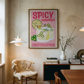 A3 Spicy Margs 5 Pink 01.png Poster