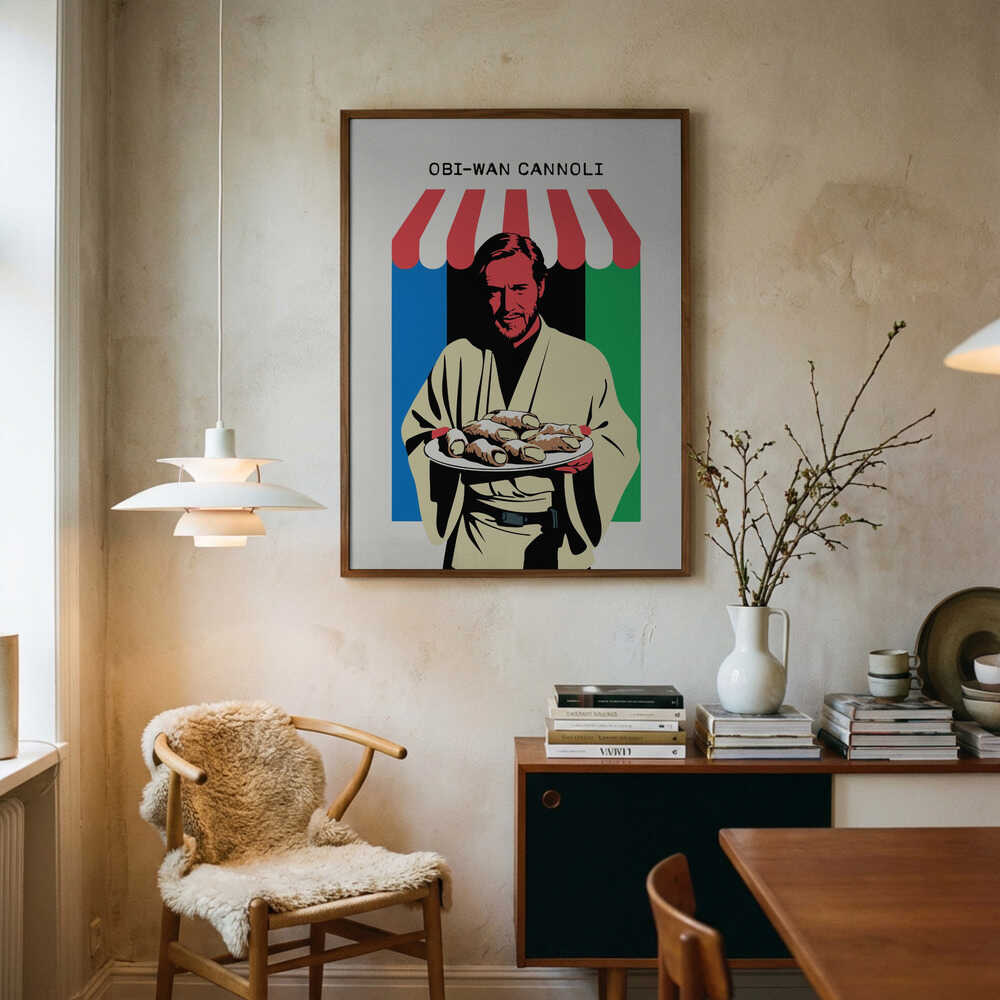 Obi Wan Cannoli Poster