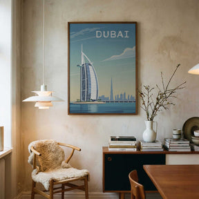 Dubai Travel Poster Poster