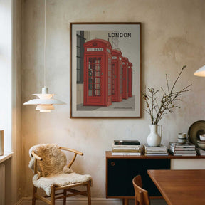 London Travel Poster Poster