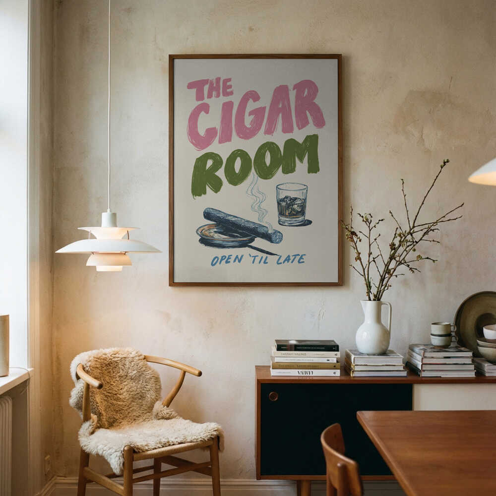 The Cigar Room Poster