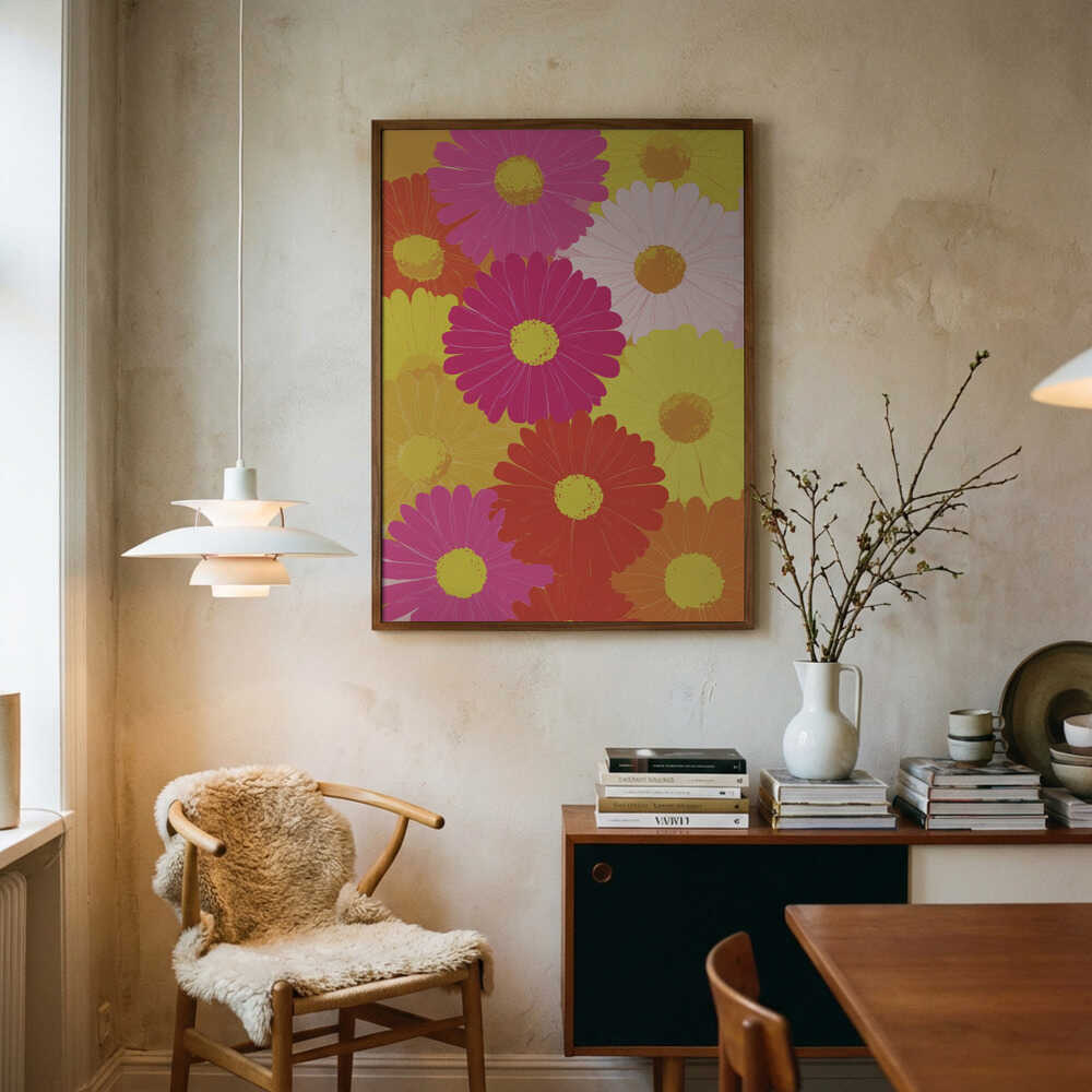 Flower Pop Poster