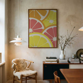 Citrus Slices Poster