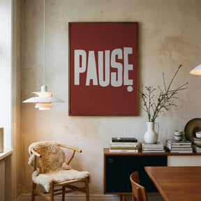 Pause Poster