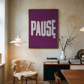 Pause Poster