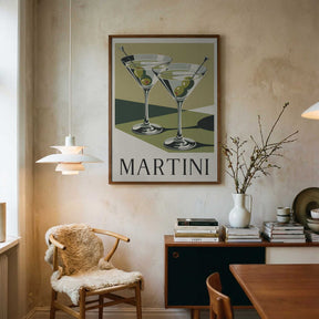 Martini Times Two Poster
