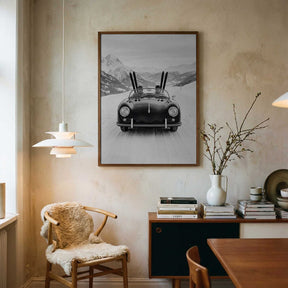 Driving In the Alps Poster