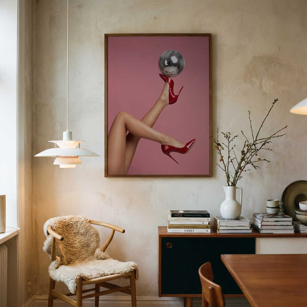 Disco Legs No 2 Poster