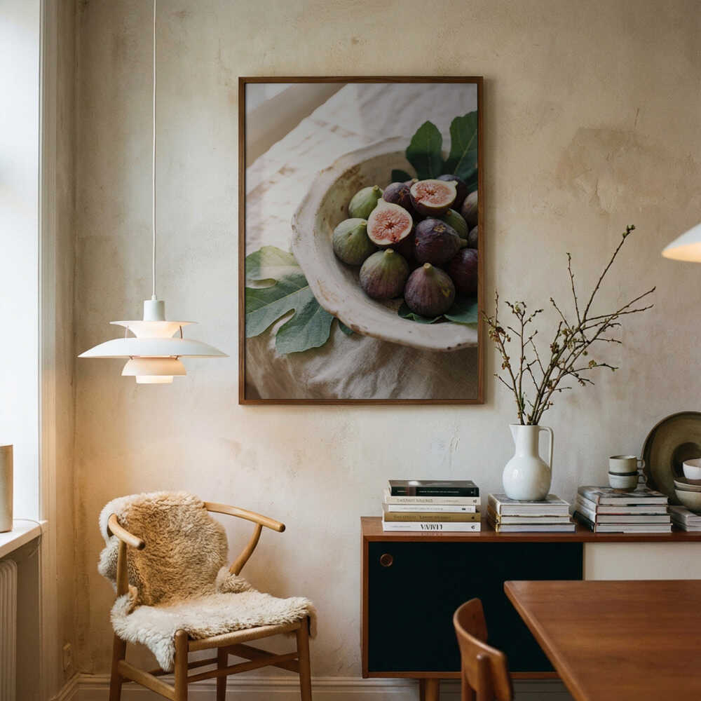 Figs In a Bowl Poster