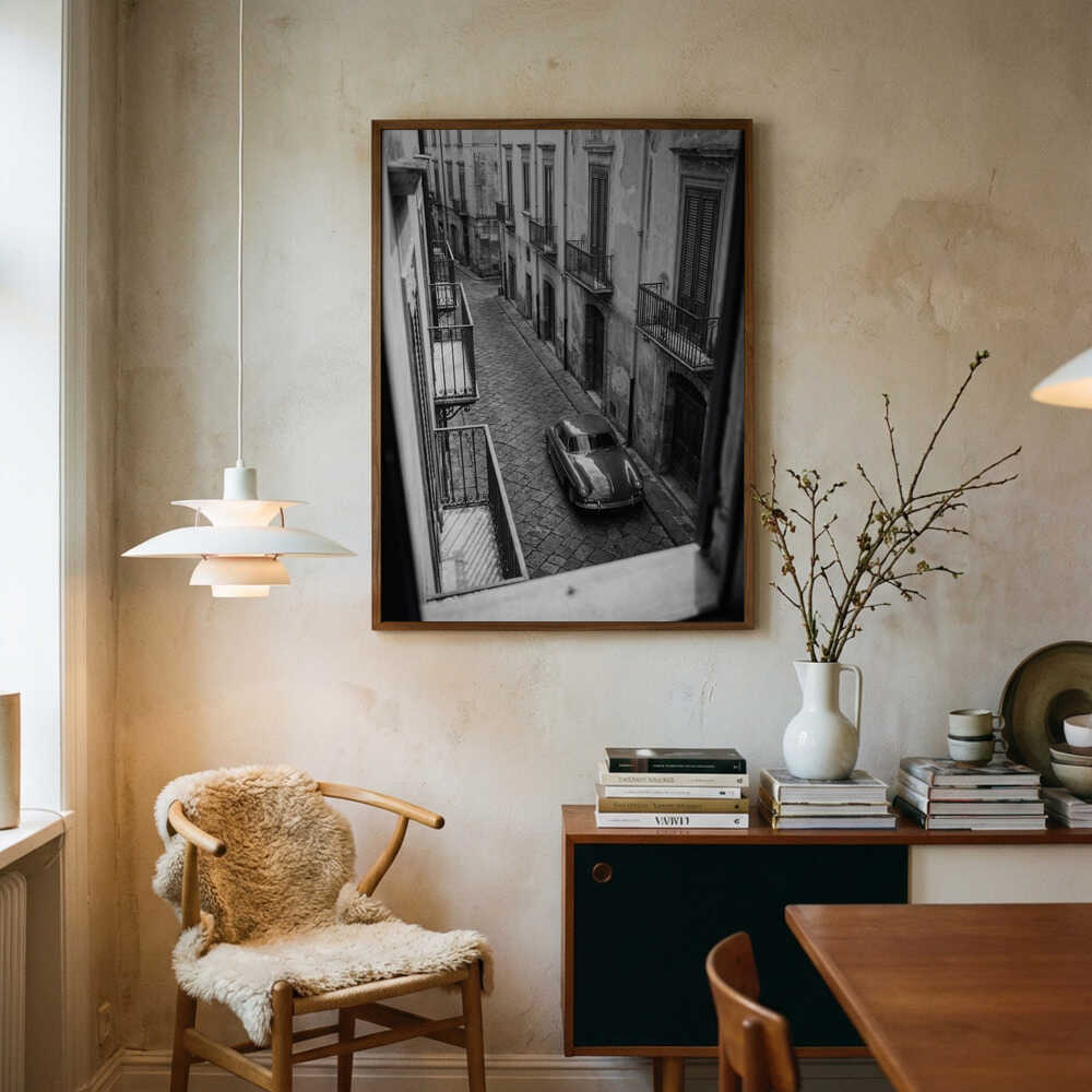The Car In the Alley Poster