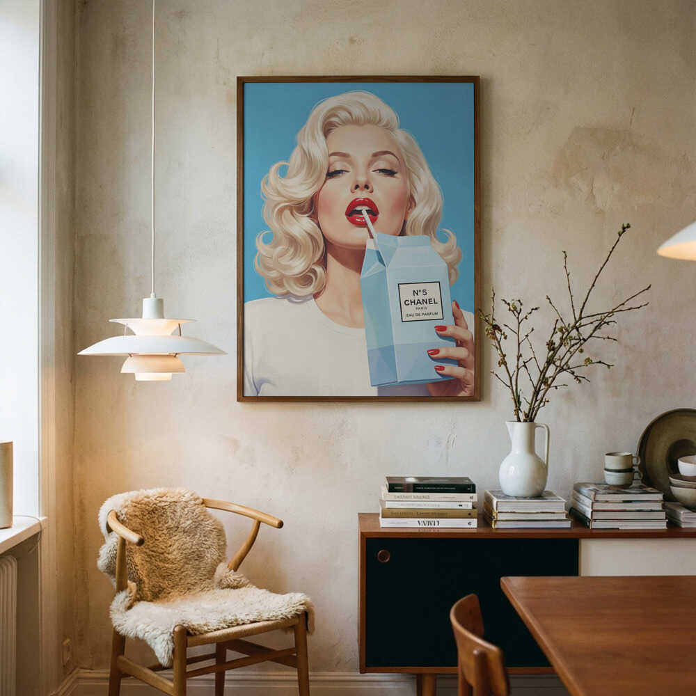 Sipping Perfume Poster