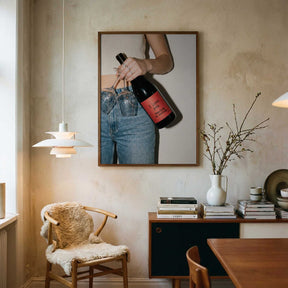 Love and a Bottle of Wine Poster