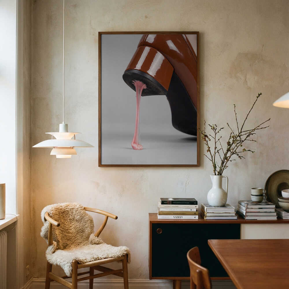 Chewing Gum Under the Shoe Poster