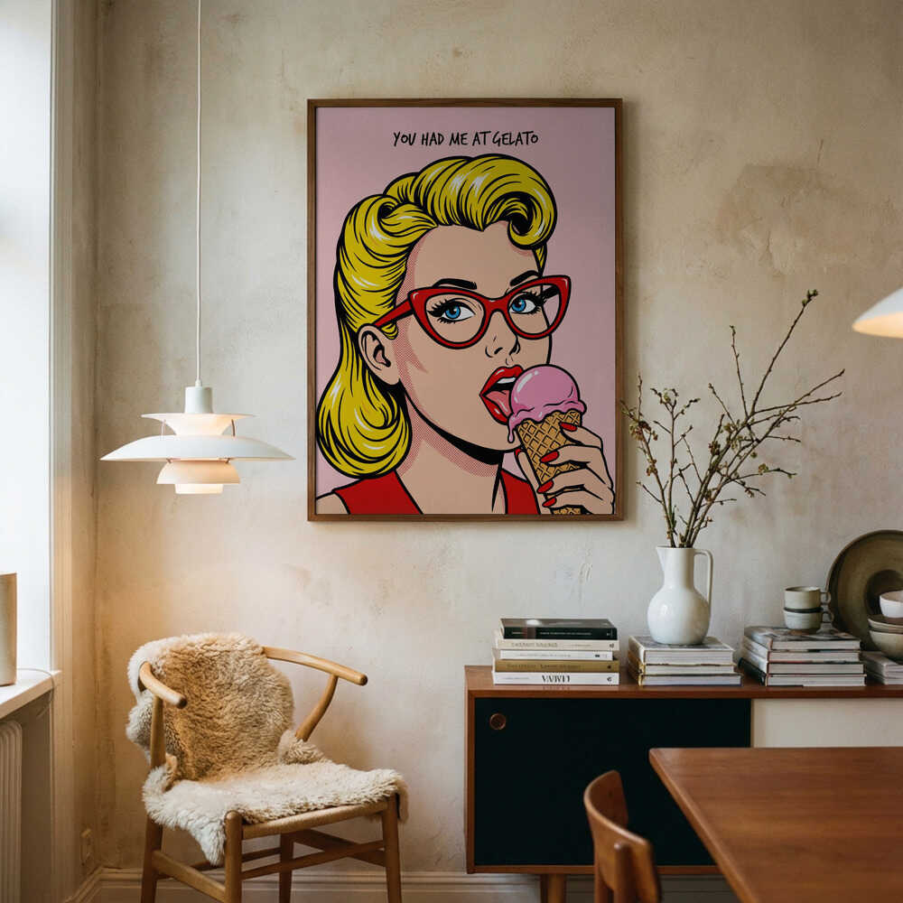 You Had Me At Gelato Poster