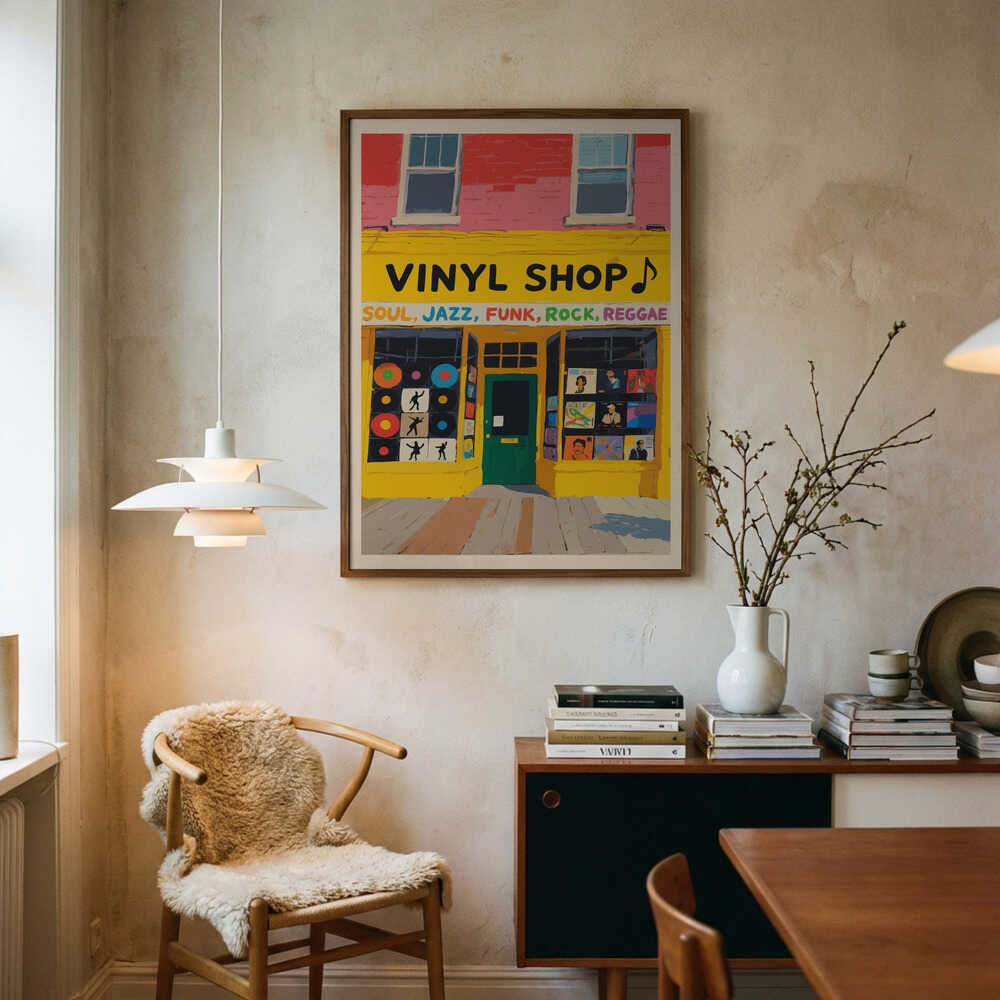 Vinyl Shop 01.png Poster