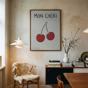 Mon Cheri Sketch Poster