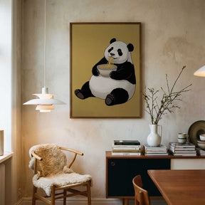 Noodle Panda Poster