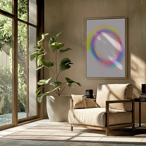 Luminous Spectrum Halo Poster