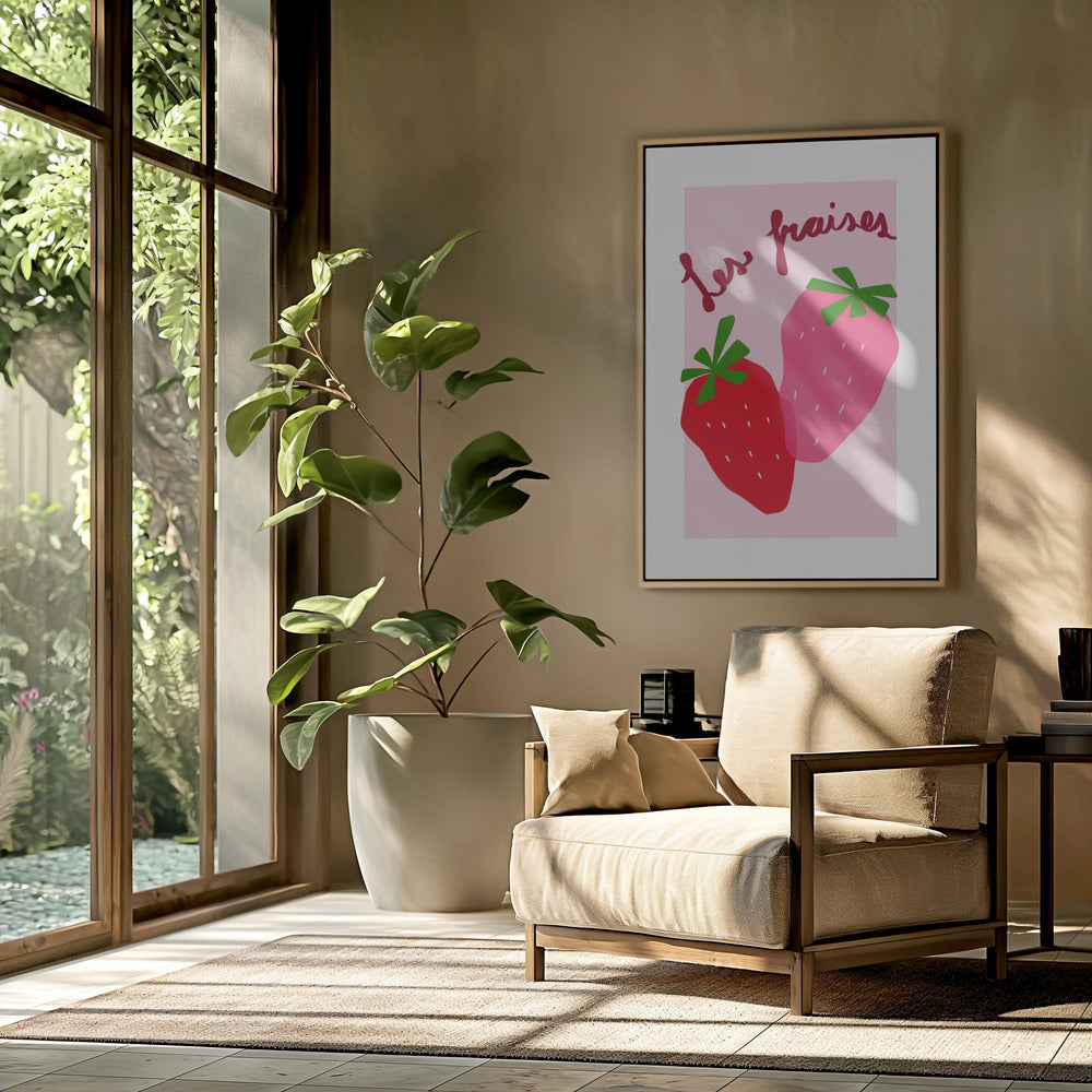 Les Fraises Poster