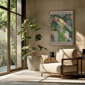 Into the Garden (blonde) Poster