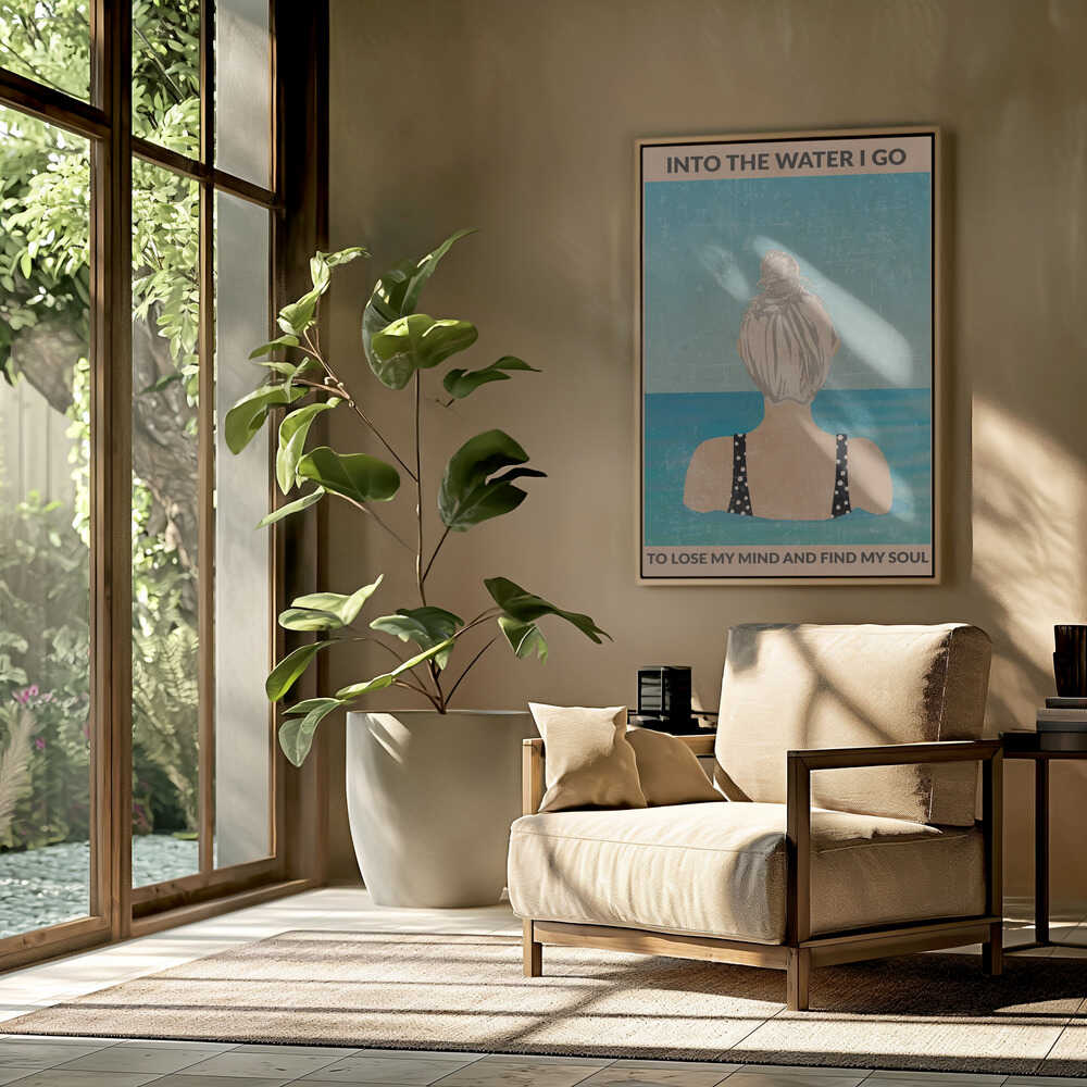 Into the Water (silver) Poster