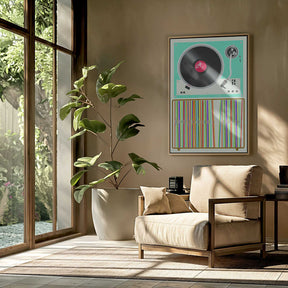 Vinyl Stack Poster