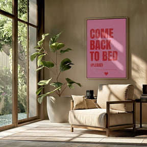 Come Back to Bed Poster