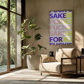 Vivid Repetition Poster