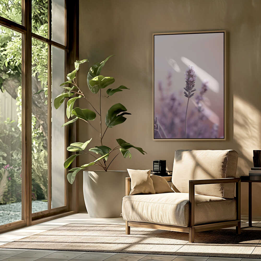 Lavender Serenity Poster