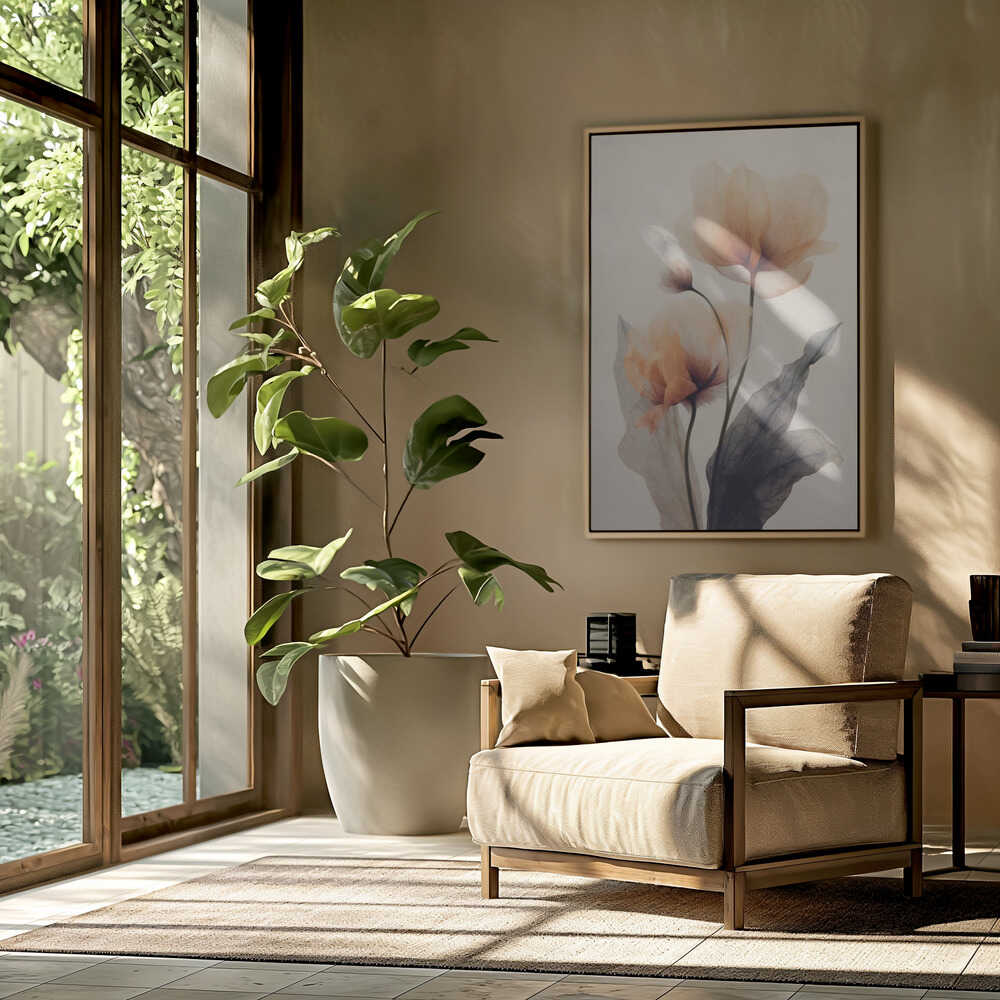 Ethereal Blooms Poster