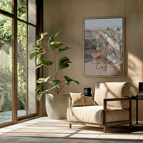 Rooftop in Marrakech Poster