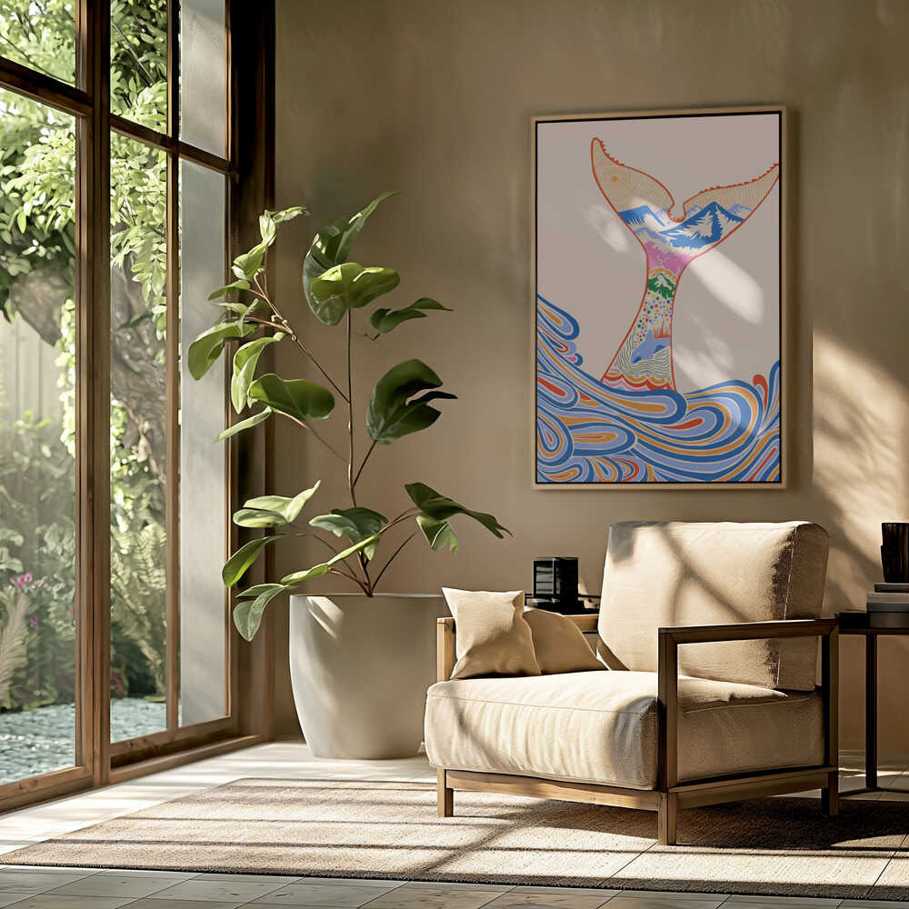 Feeling Blue, Shades of Blue Poster