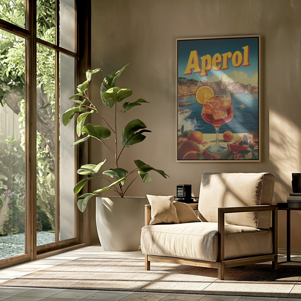 Aperol Vintage Commercial Poster