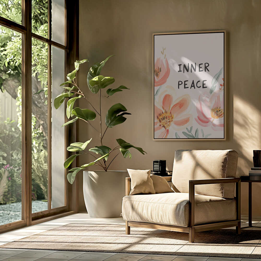 Tranquil Blossoms Poster