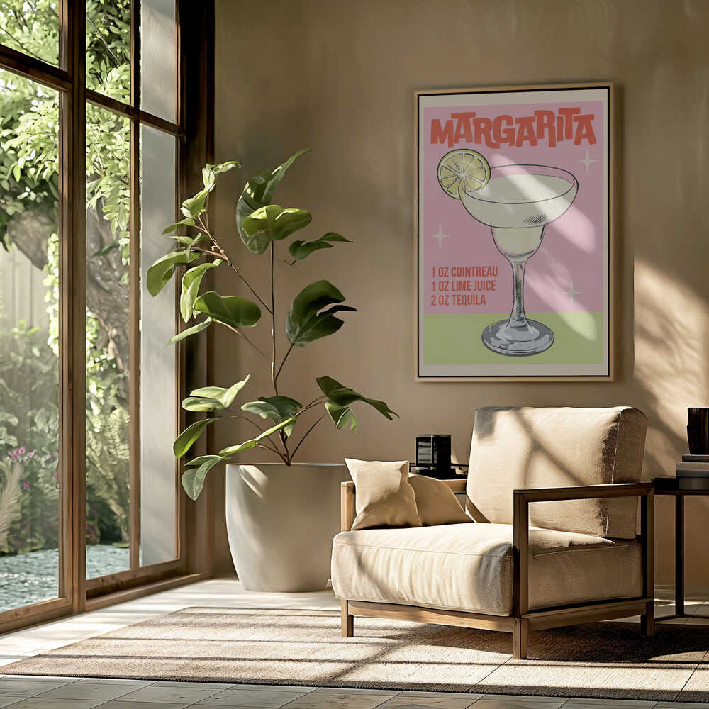 Margarita Cocktail Poster