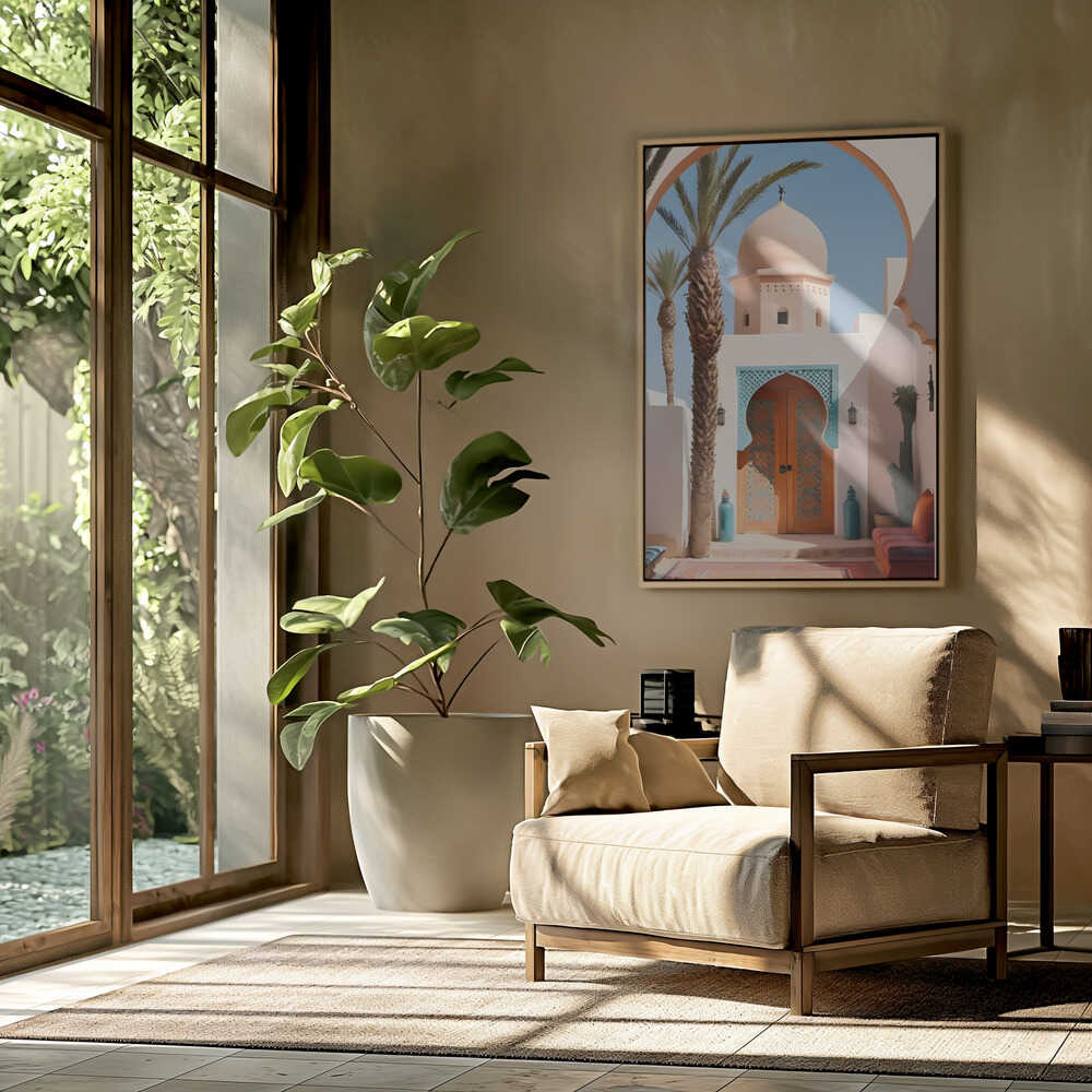 Bohemian Arches Poster