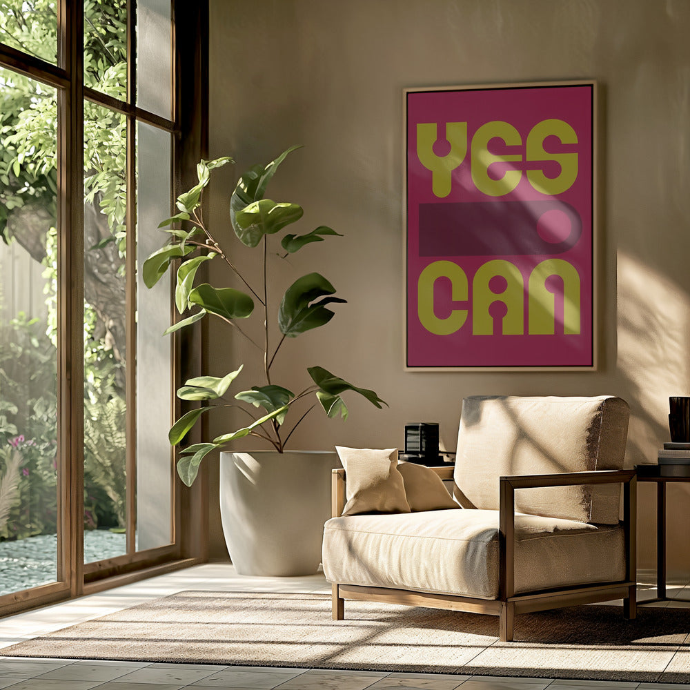 Yes I Can Poster