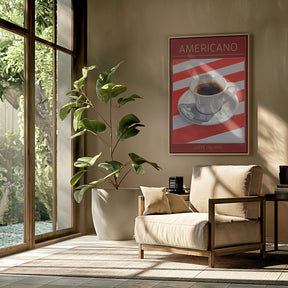 Americano Coffee Poster