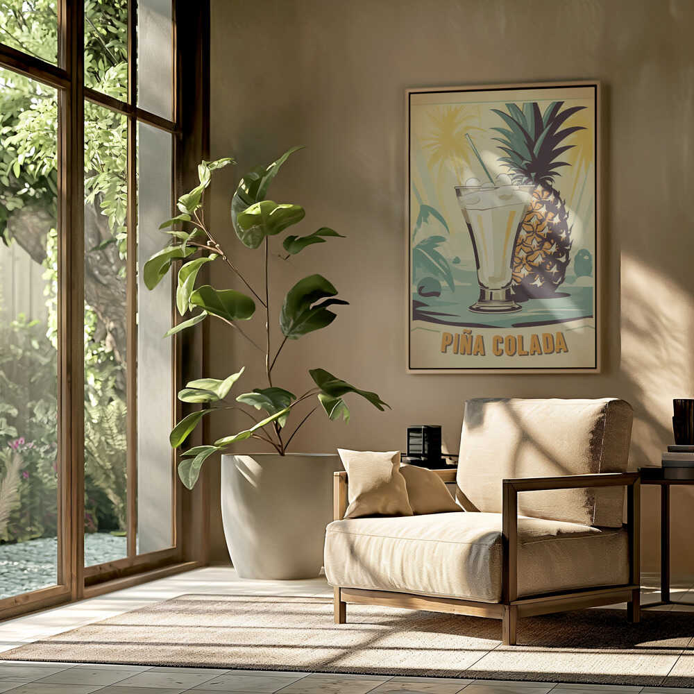 Tropical Refreshment Poster