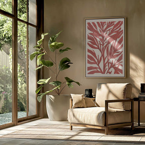 The Tree Branch with Leaves Poster