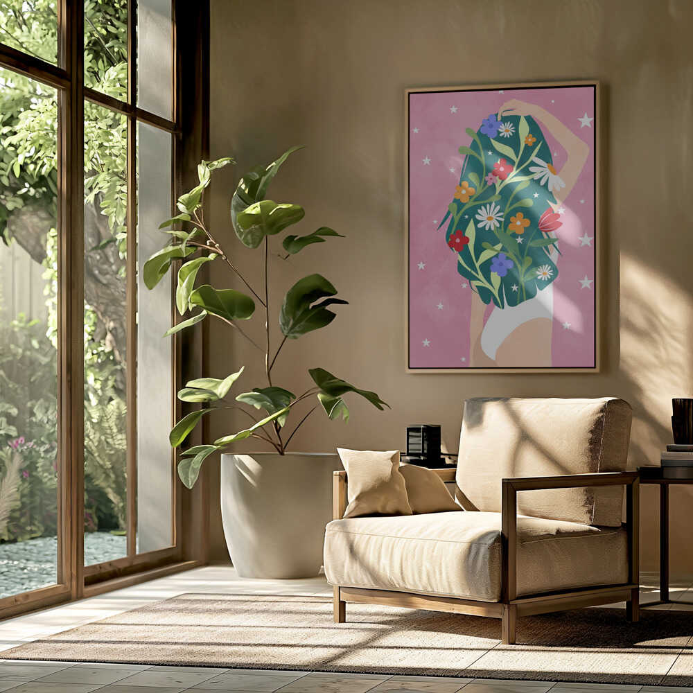 Floral Daydreams Poster