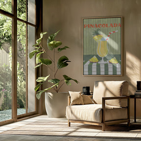 Pina Colada Delight Poster