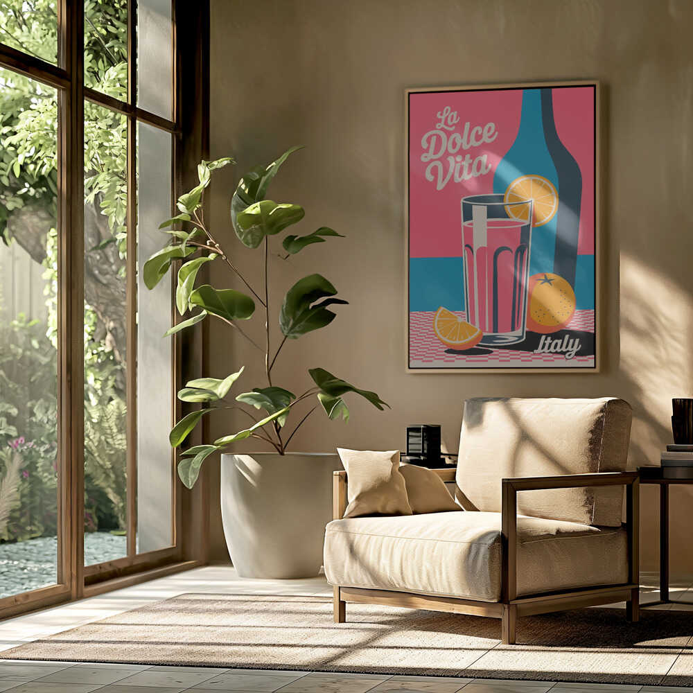 Citrus Delight Italy Poster