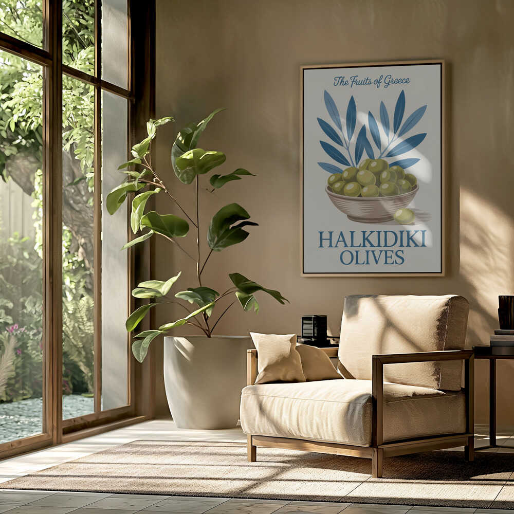Halkidiki Olives Delight Poster
