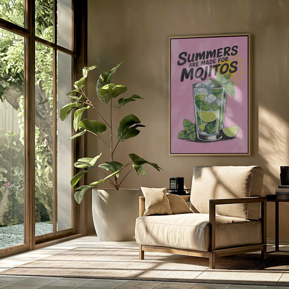 Summer Mojito Poster