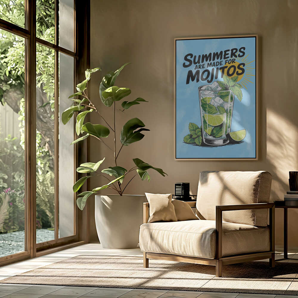 Summer Mojito Poster