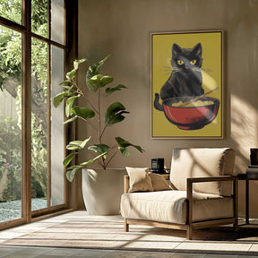 Noodle Cat No 1 Poster