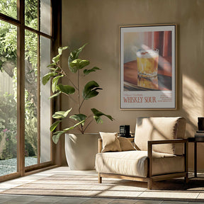 Classic Cocktails - Whiskey Sour Poster