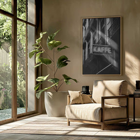 Kaffe Skylt Poster