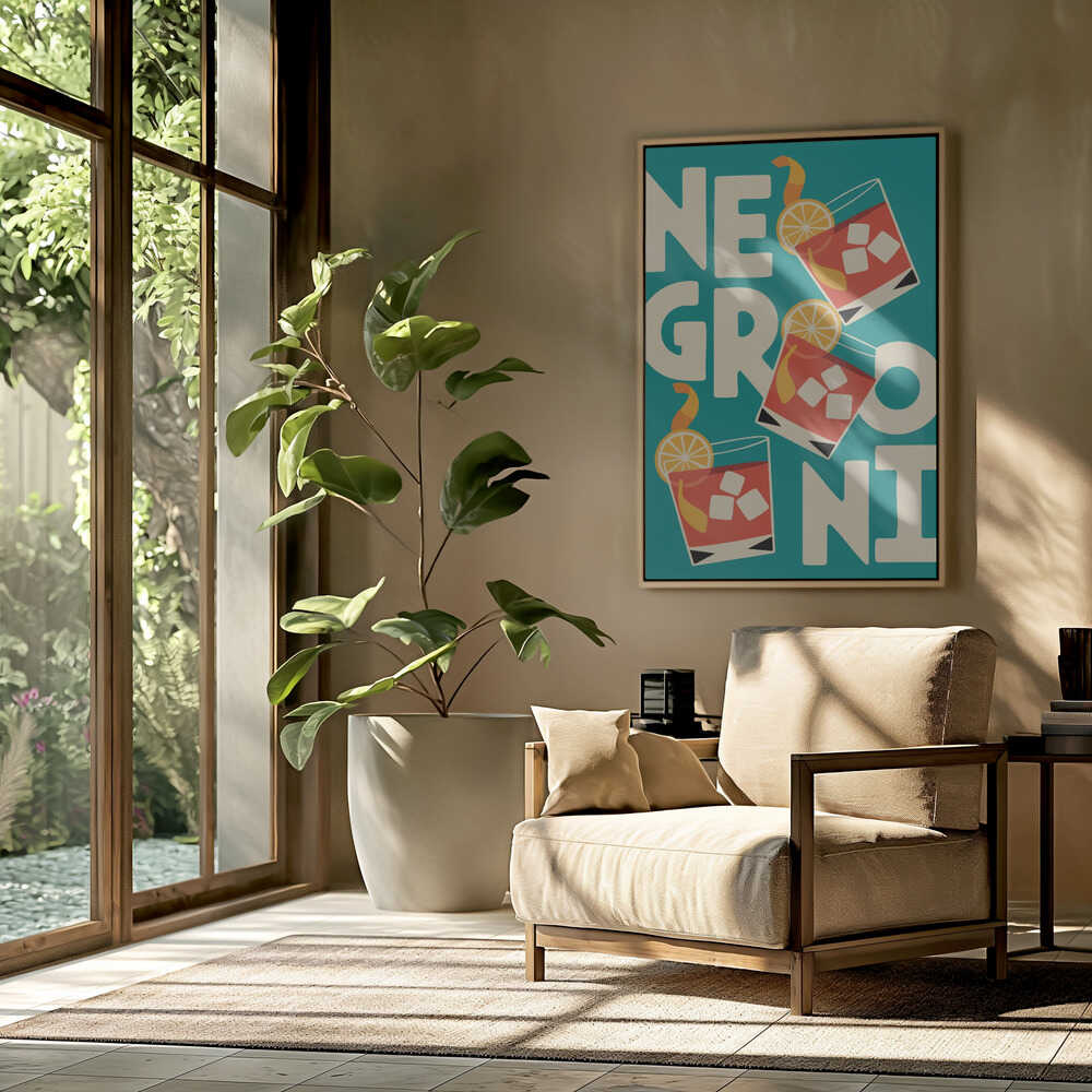 Negroni Times Three Poster